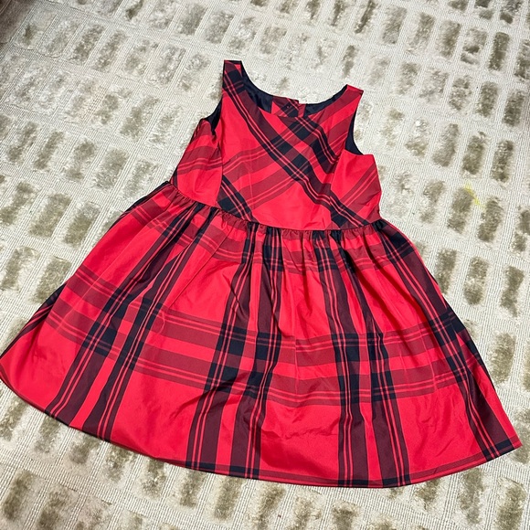 Polo Ralph Lauren Other - Polo Ralph Lauren Girls 2T Red Black Plaid Long Sleeve Dress